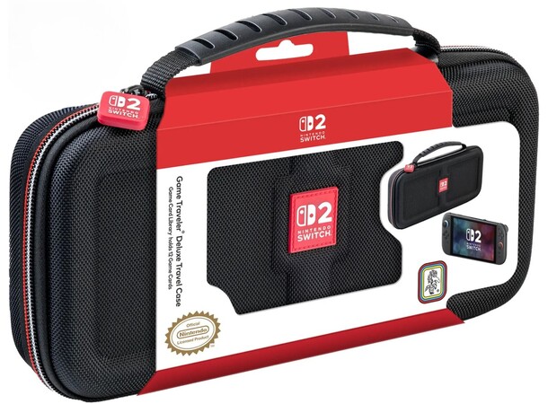 Deluxe Travel Case Switch 2 - Svart Game Traveler 