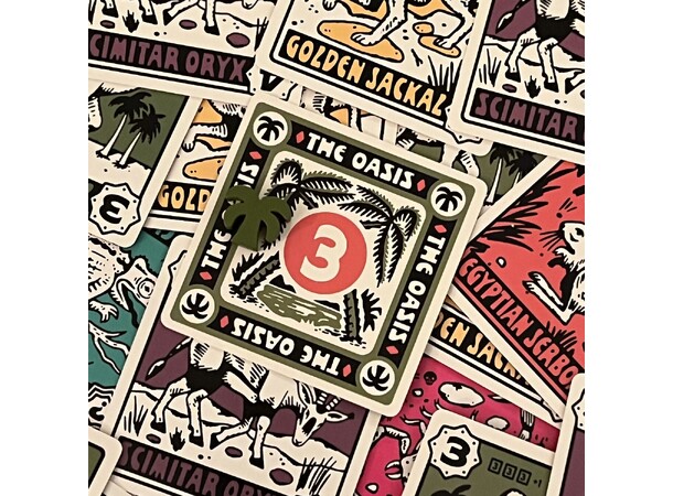 Desperate Oasis Brädspel 