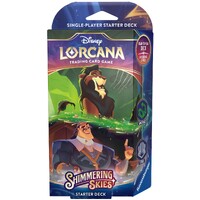 Disney Lorcana Shimmering Skies Start A Starter Deck - Emerald & Steel