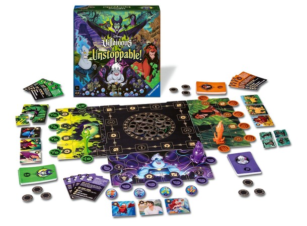 Disney Villainous Unstoppable Brädspel 