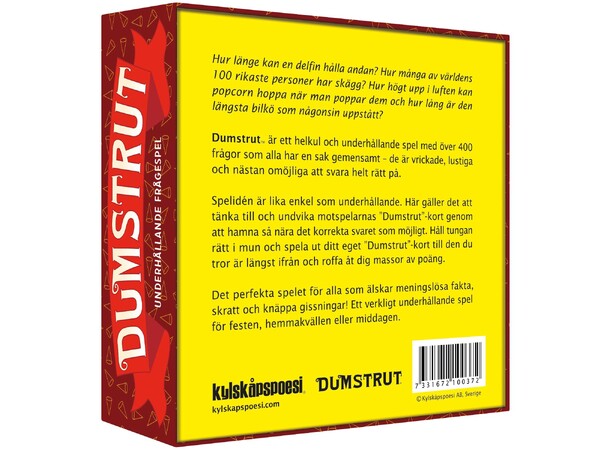 Dumstrut Partyspel Svensk utgåva 