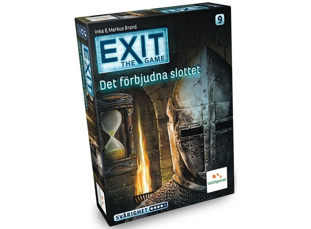 EXIT 9 Det Förbjudna Slottet Brädspel Svensk utgåva 