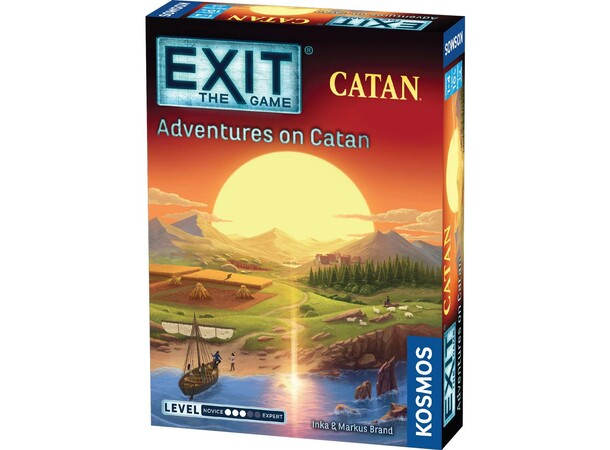 EXIT Adventures on Catan Kortspel 