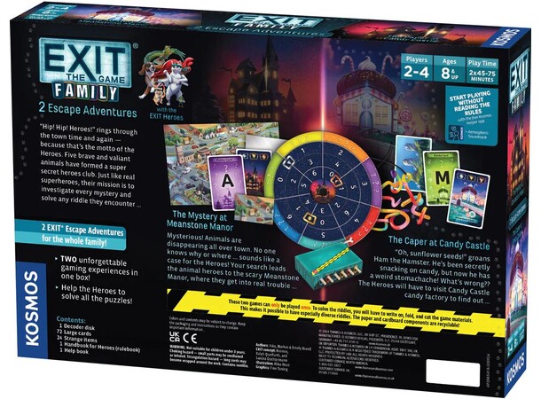 EXIT Family Escape Adventures Brädspel 