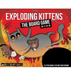 Exploding Kittens Board Game Br&#228;dspel Svensk utg&#229;va