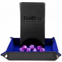Fold Up Dice Tower - Svart Fanroll