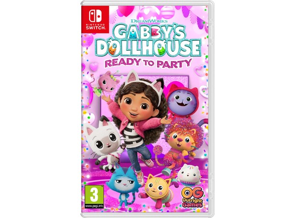 Gabbys Dollhouse Ready to Party Switch 