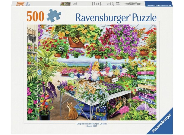Glorious Garden Centre 500 bitar Pussel Ravensburger Puzzle 