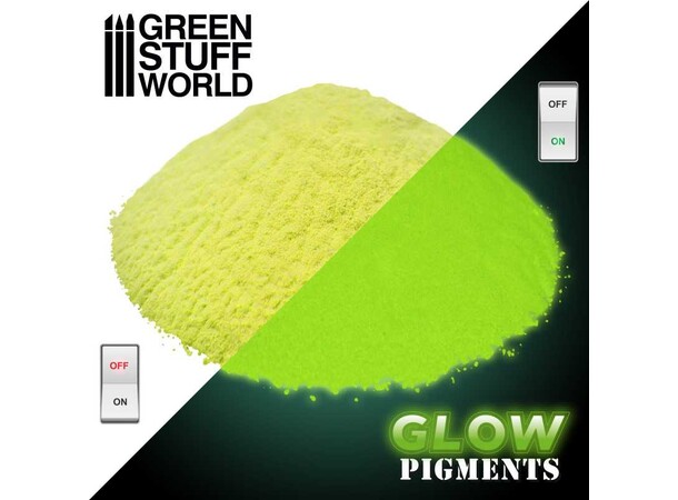 Glow Pigments - Reality Yellow Green Stuff World 