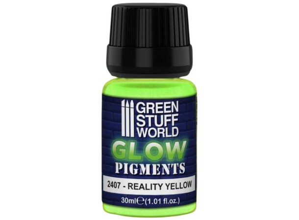 Glow Pigments - Reality Yellow Green Stuff World 