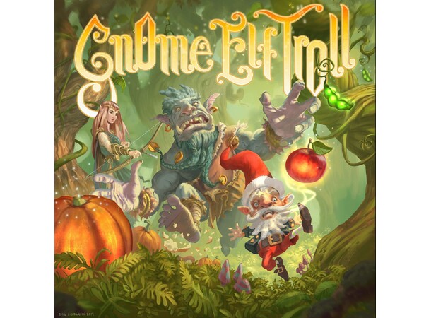 Gnome Elf Troll Brädspel 