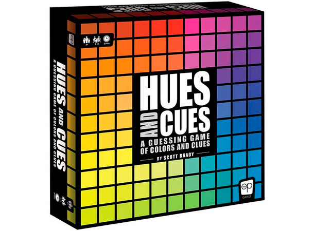 Hues and Cues Brädspel - Svensk Svensk utgåva 