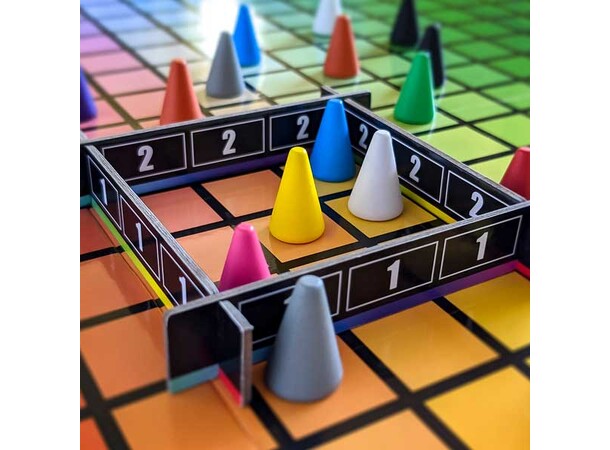 Hues and Cues Brädspel - Svensk Svensk utgåva 