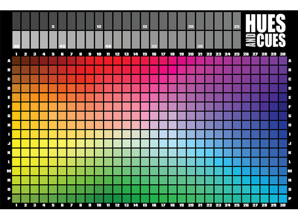 Hues and Cues Brädspel - Svensk Svensk utgåva 