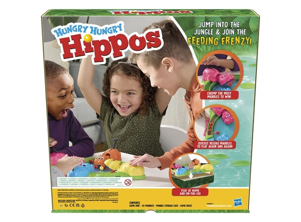 Hungry Hungry Hippos Brädspel 