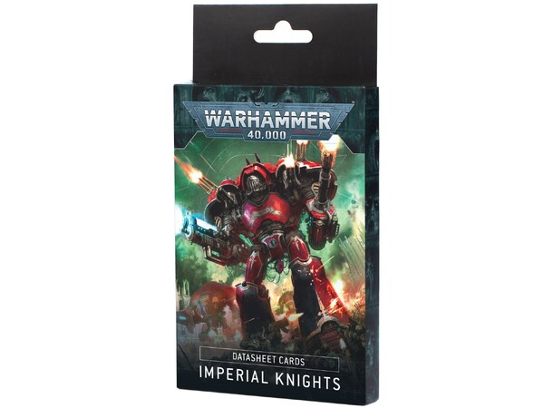 Imperial Knights Datasheet Cards Warhammer 40K 