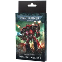 Imperial Knights Datasheet Cards Warhammer 40K