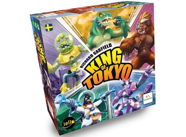 King of Tokyo Brädspel Svensk utgåva 