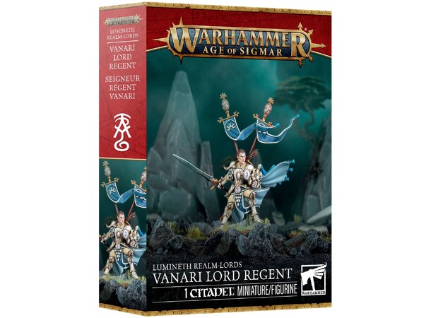 Lumineth Realm-lords Vanari Lord Regent Warhammer Age of Sigmar 