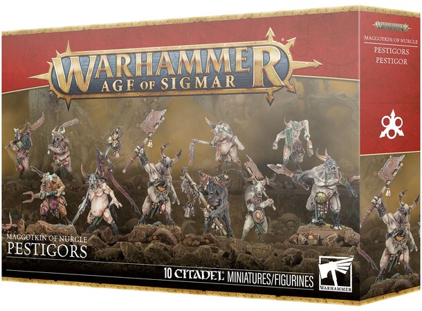 Maggotkin of Nurgle Pestigors Warhammer Age of Sigmar 