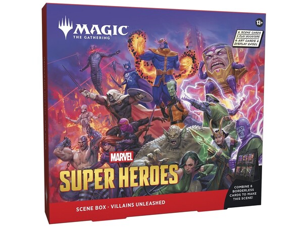 Magic Marvel Super Heroes Scene Box #2 Villains Unleashed 