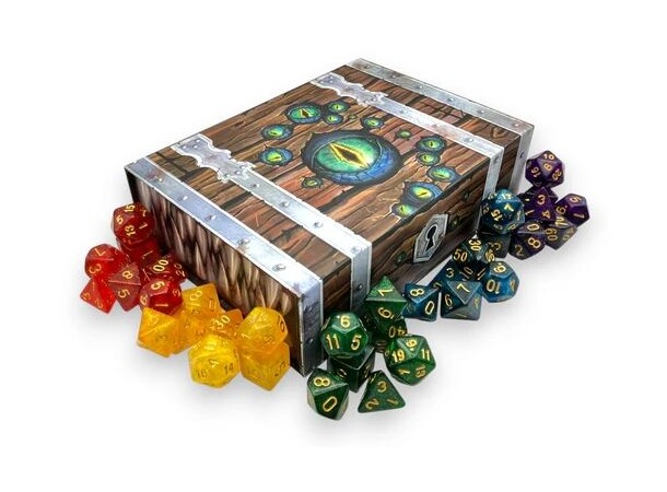 Mimic Chest and Treasure Dice Coll 