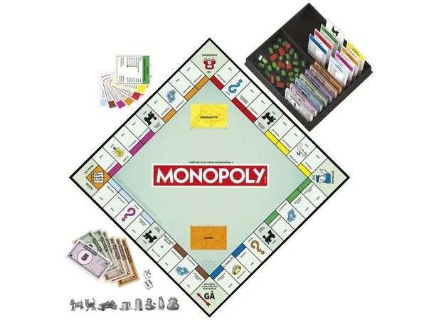 Monopoly Brädspel - Svensk 2025 Utgåva 