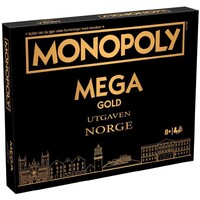 Monopoly Mega Gold Edition - NORSK 