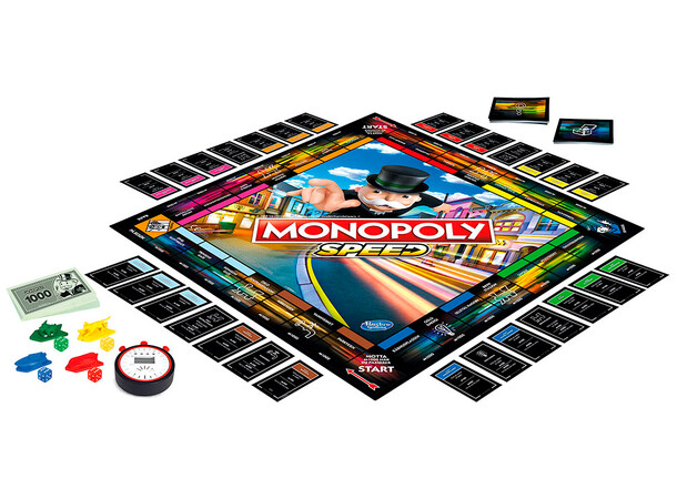 Monopoly Speed Brädspel Svensk utgåva 