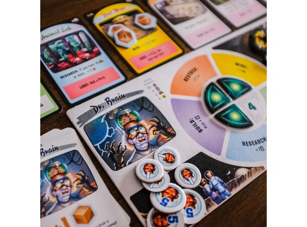 Moon Colony Bloodbath Brädspel 