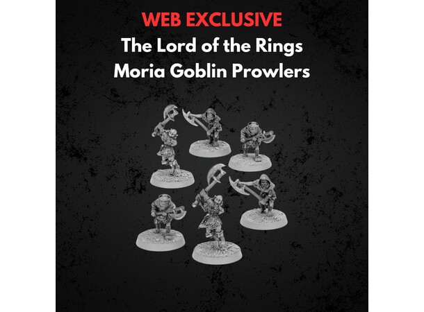 Moria Goblin Prowlers Middle-earth Strategy Battle Game 