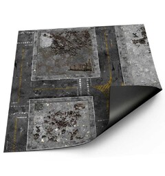 Neoprene Mat 4x4 Ground Zero District Green Stuff World - 120 x 120 cm