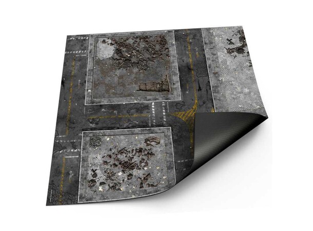 Neoprene Mat 4x4 Ground Zero District Green Stuff World - 120 x 120 cm 