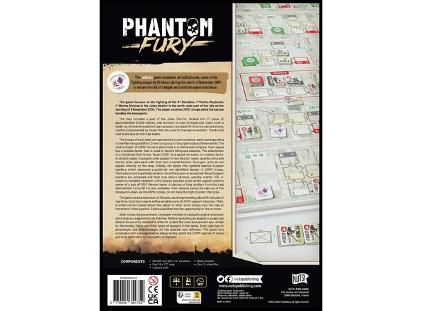 Phantom Fury 2nd Edition Brädspel 