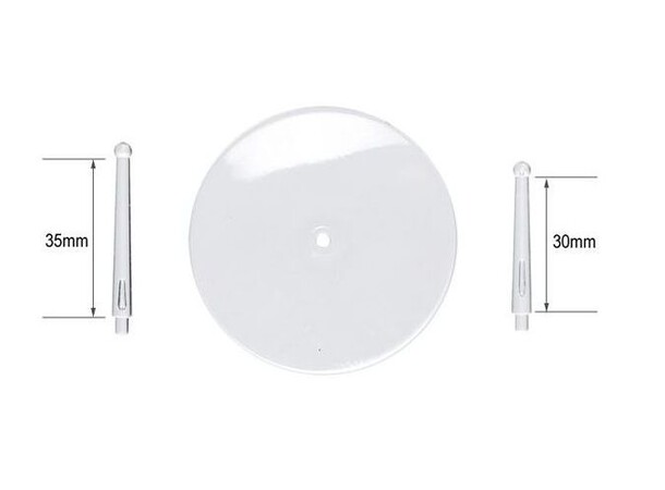 Plastbaser Ball Top Flying Stems - 60mm Citadel 