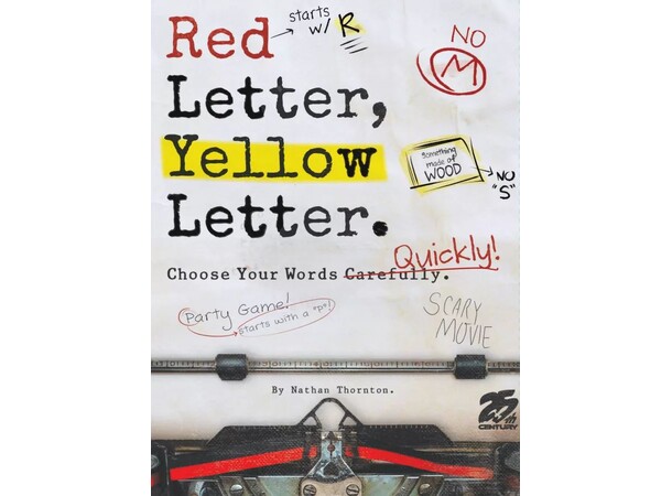 Red Letter Yellow Letter Partyspel 
