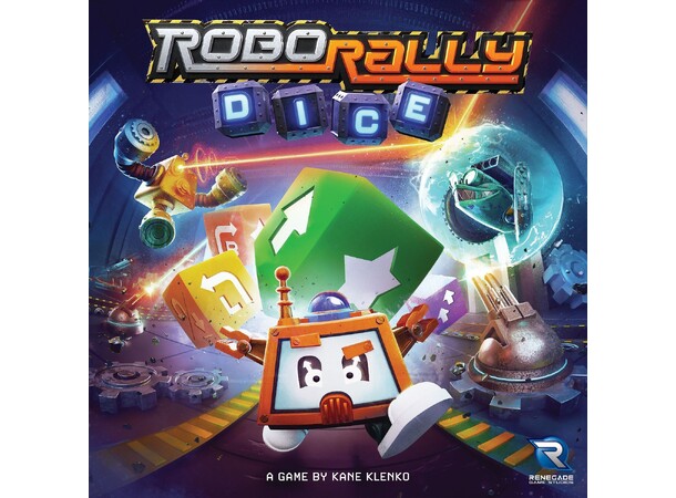 Robo Rally Dice Brädspel 