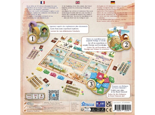 Royal Society of Archeology Brädspel 