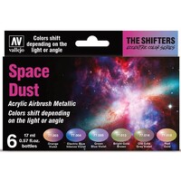 Space Dust Paint Set - För Airbrush Vallejo Eccentric Colors