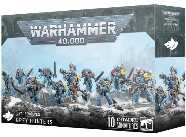 Space Wolves Grey Hunters Warhammer 40K 