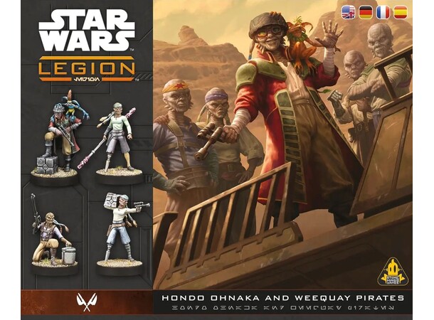 Star Wars Legion Hondo Ohnaka & Weequay Hondo Ohnaka and Weequay Pirates 