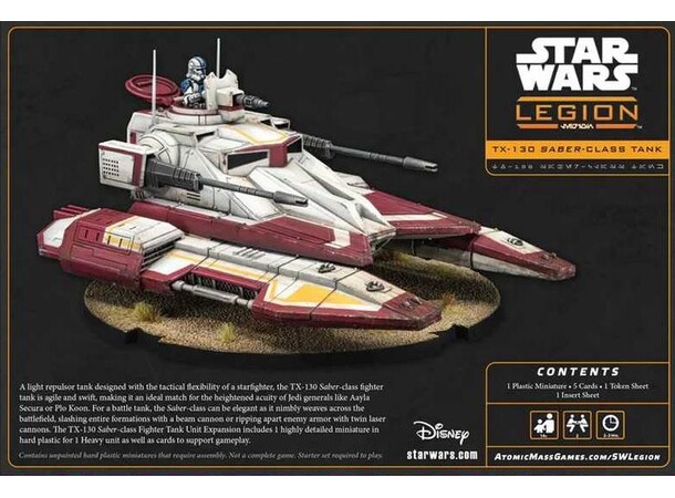 Star Wars Legion TX-130 Saber Tank 