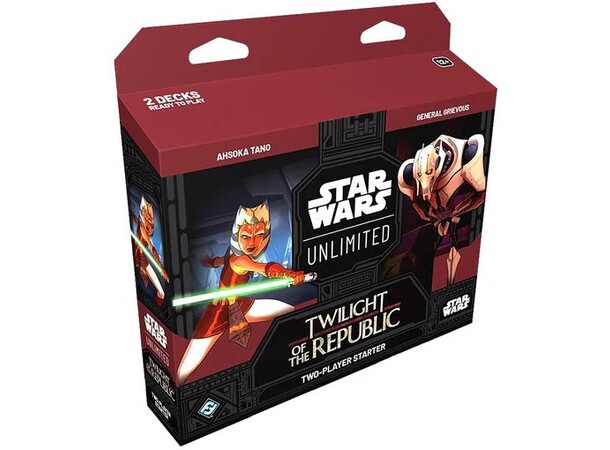 Star Wars Twilight of Republic Starter Star Wars Unlimited - 2 player 