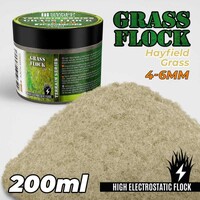 Static Grass Hayfield Grass 4-6mm 200ml Green Stuff World