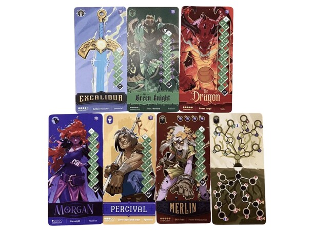 Tag Team Arthurs Legacy Kortspel 