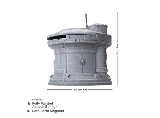 Terräng Rebel Outpost Assault Bunker Battlefield in a Box - Galactic Warzones 