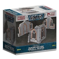 Terräng Warehouse Small Ruins Battlefield in a Box - Gothic Sector