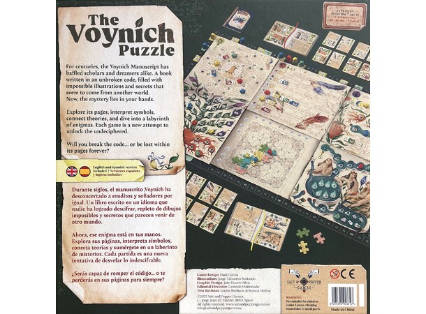 The Voynich Puzzle Brädspel 