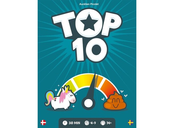 Top 10 Partyspel Svensk utgåva 