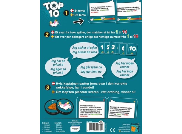 Top 10 Partyspel Svensk utgåva 